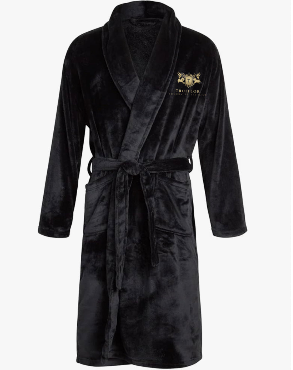 Black Truitlor Luxury Robe