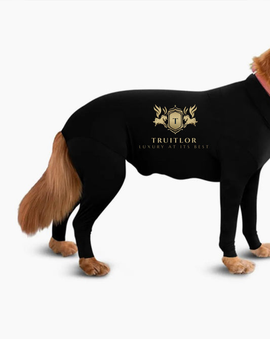 Black Luxury Truitlor Dog Shedding cover