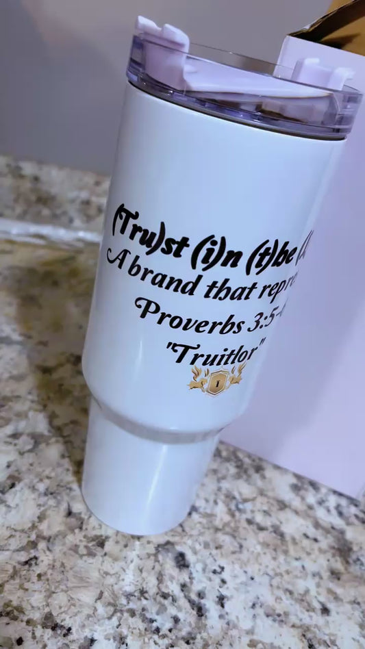 Luxury 40oz Truitlor Meaning Tumbler